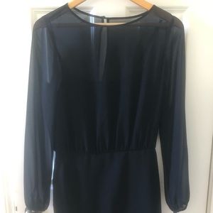 Black banana republic dress